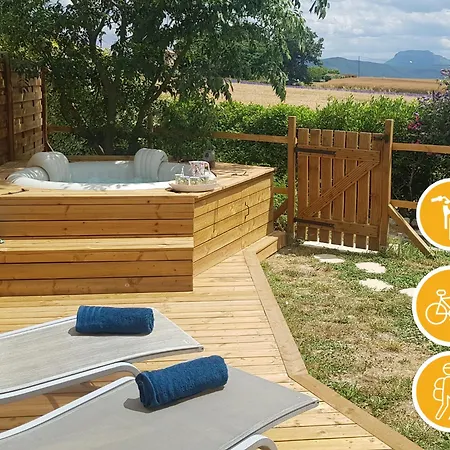 Cottage Combet Gite Climatise Avec Jacuzzi Marsanne Exterior photo
